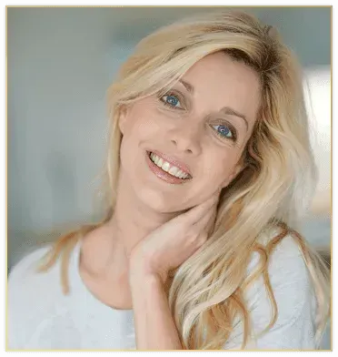 Portrait accompanying nutrition beyond the hair-care shelf